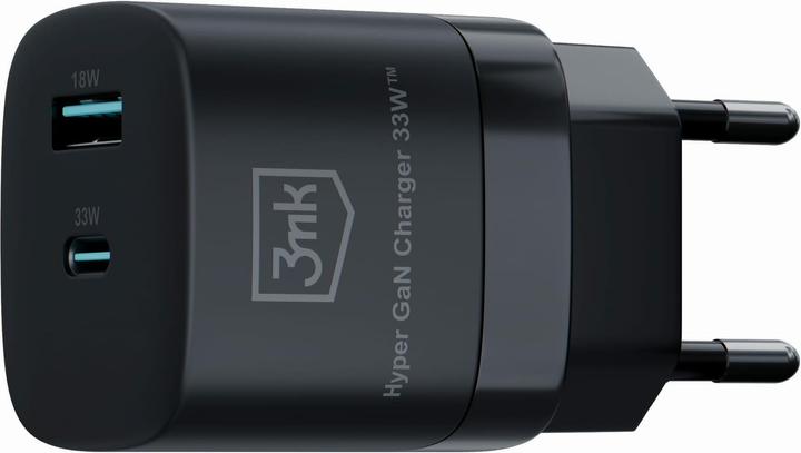 Actual product image 3MK Hyper GaN Charger 33W ład. sieć. Czarny/Black (33 W)