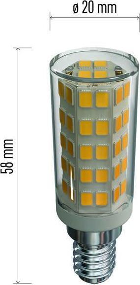Produktbild Emos LED Lampe für Dunstabzugshaube (E14, 4.50 W, 465 lm, 1 x, F)