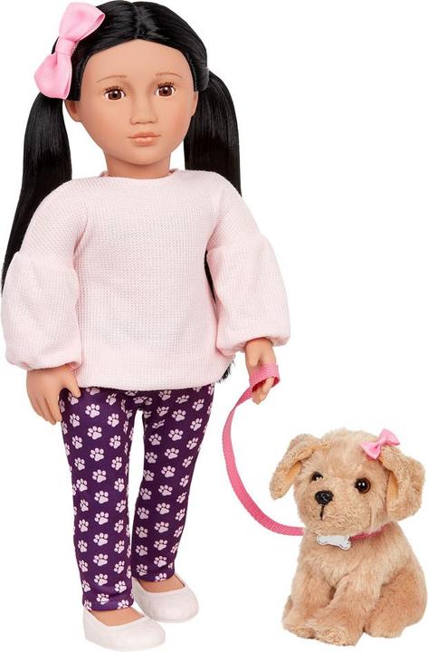 Our Generation - Doll - Jin w/dog (731442)