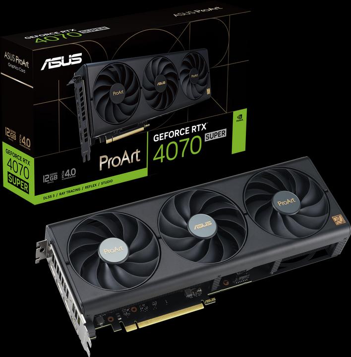Actual product image ASUS ProArt RTX4070 Super (12 GB)