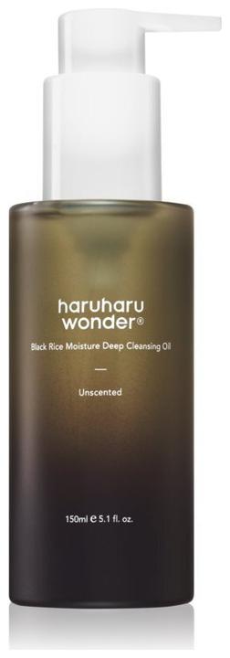 Immagine prodotto Haruharu Wonder Olio detergente profondo al riso nero 150 ml (Petrolifera, 150 ml)