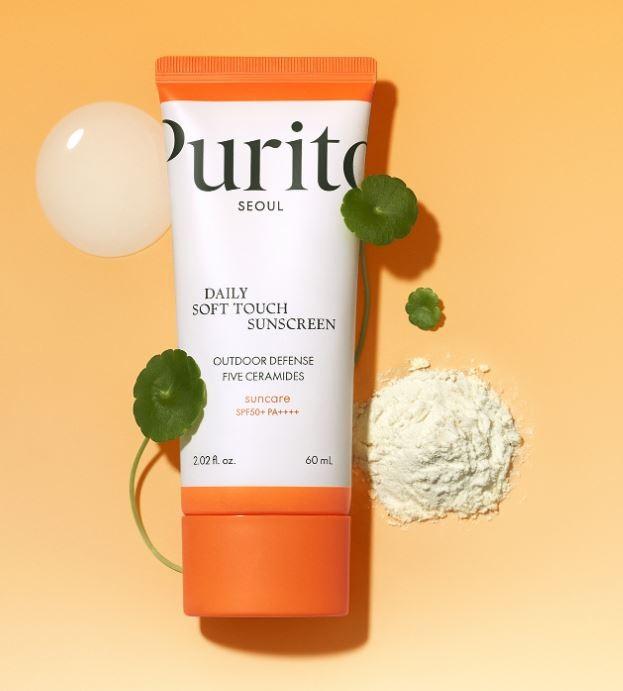 Actual product image Purito Daily Soft Touch (Sun cream face, SPF 50+, 60 ml, 60 g)
