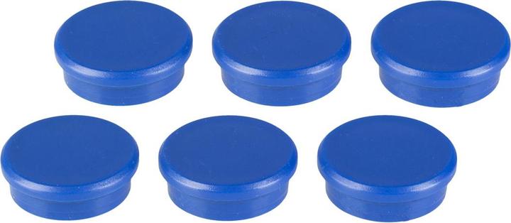 Produktbild Idena Magnete rund 6 Stück, blau, Ø24mm (6 x)
