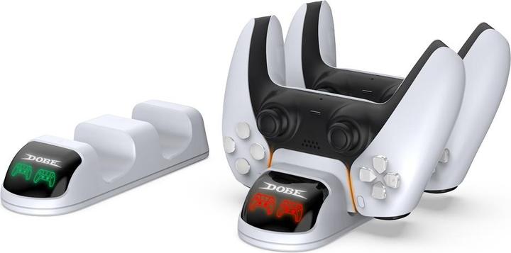 Dobe Dock di ricarica per due controller PS5 (PS5)