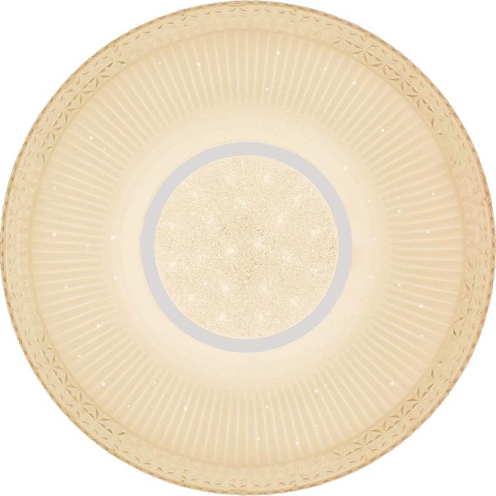 Actual product image Globo Ceiling light Klemens white 1xLED (2140 lm)