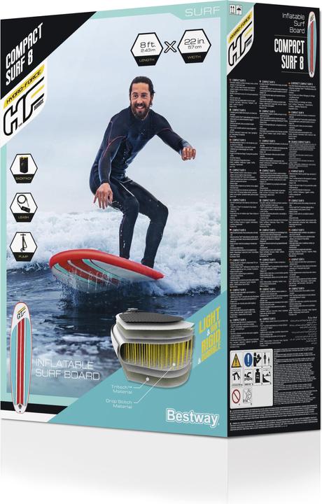 Produktbild Bestway 65337 Surfbrett Stehpaddelbrett