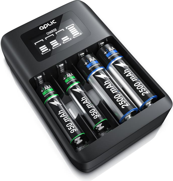 Aplic 4-slot battery charger (Chargers without battery)