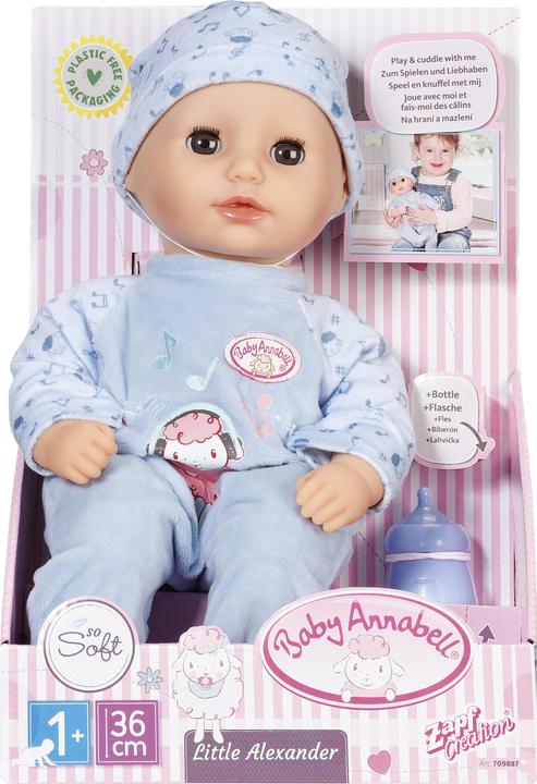 Productafbeelding Baby Annabell Zapf 709887 Kleine Alexander 36cm