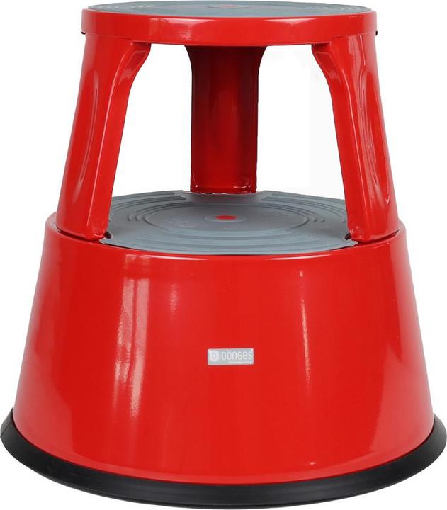 Produktbild Dönges Rollhocker, Metall, rot