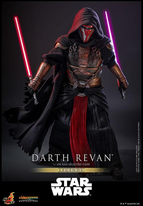 Actual product image Hot Toys Star Wars Legends Videogame Masterpiece 1/6 Darth Revan