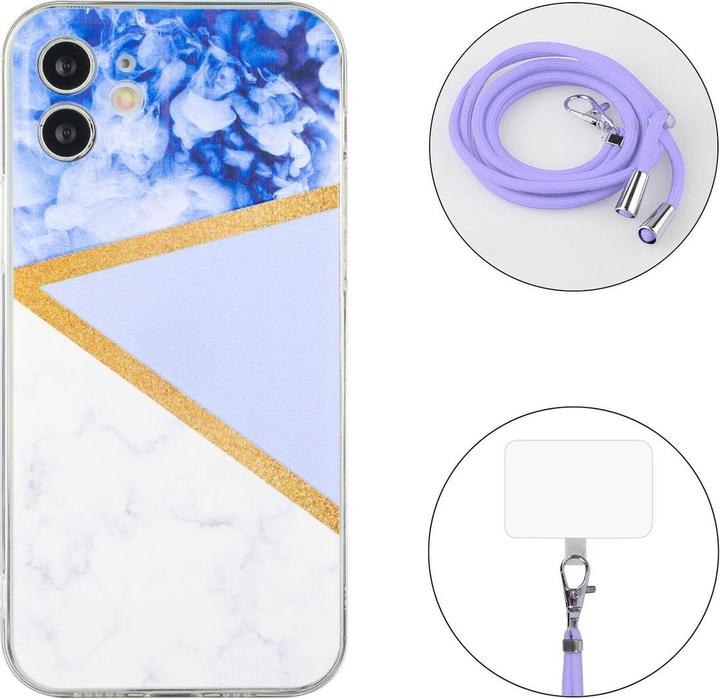 Actual product image König Design Case Mobile Protection for Apple iPhone 12 Mini Mobile Chain Case Cover Bumper Cases