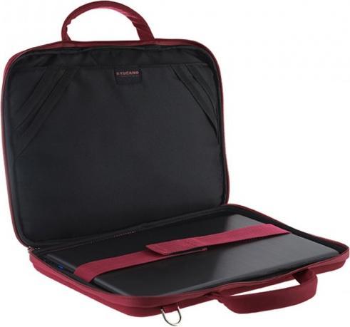 Productafbeelding Tucano BORSA DARKOLOR SLIM 13/14" ROOD (14")