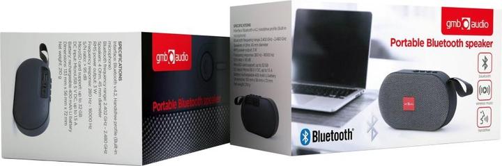 Produktbild Gembird SPK-BT-11-GR (12 h, Akkubetrieb)