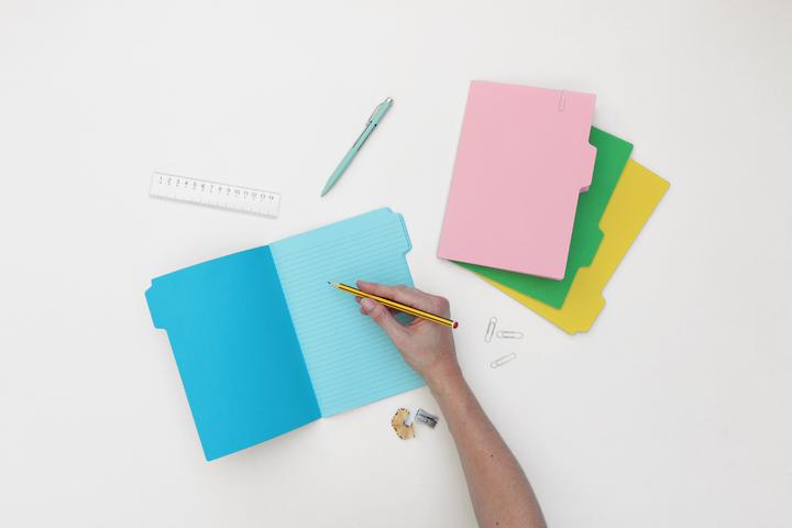 Actual product image Suck UK Tab Notebooks A5 Colourful (A5, Lined, Soft cover)