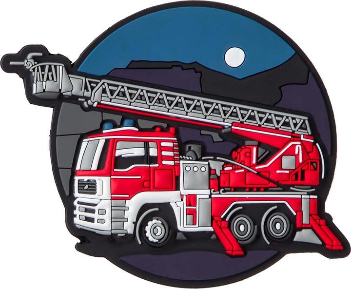 Actual product image Schneiders Badges Supercar + FireTruck 2 pieces (Additional padding)