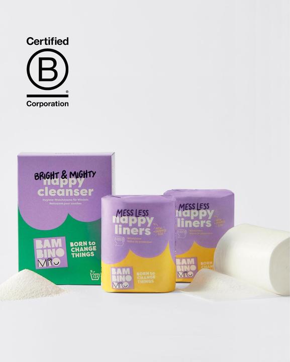 Actual product image Bambino Mio Nappy fleece (One size, 100 Piece)