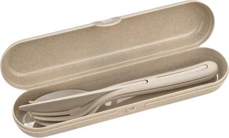 Produktbild Koziol Besteckset KLIKK READY 7070700 sand (3 Stück, Messer)