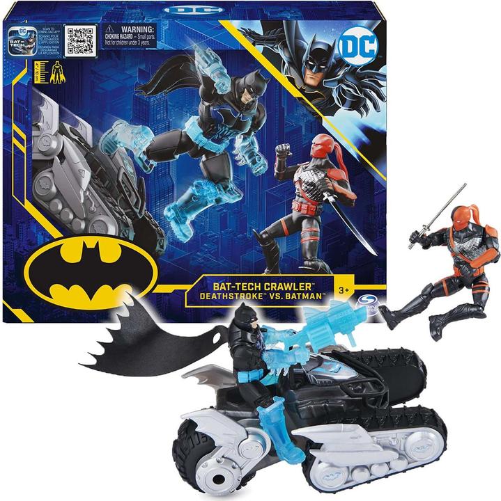 Actual product image Spin Master Bat-Tech-Geländefahrzeug mit Batman und Deathstroke