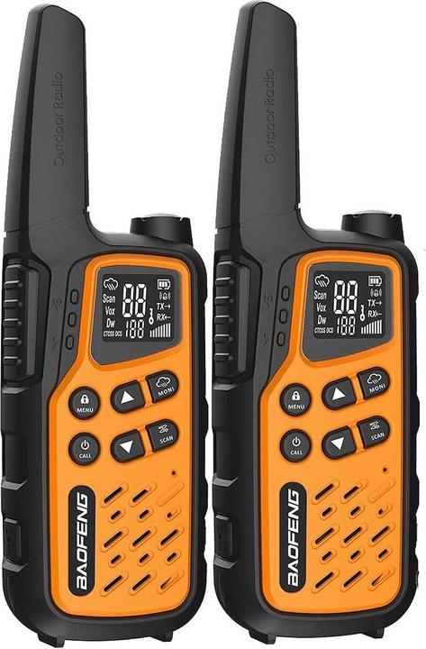 Productafbeelding Baofeng Portofoon BF-T25E Oranje (10 km)