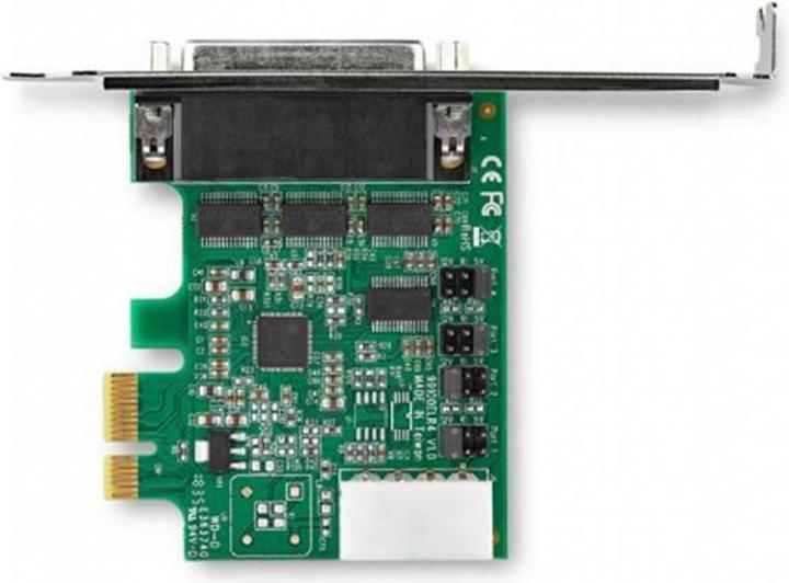 Produktbild StarTech .com 4 Port PCI Express RS232 Serial Adapter Card