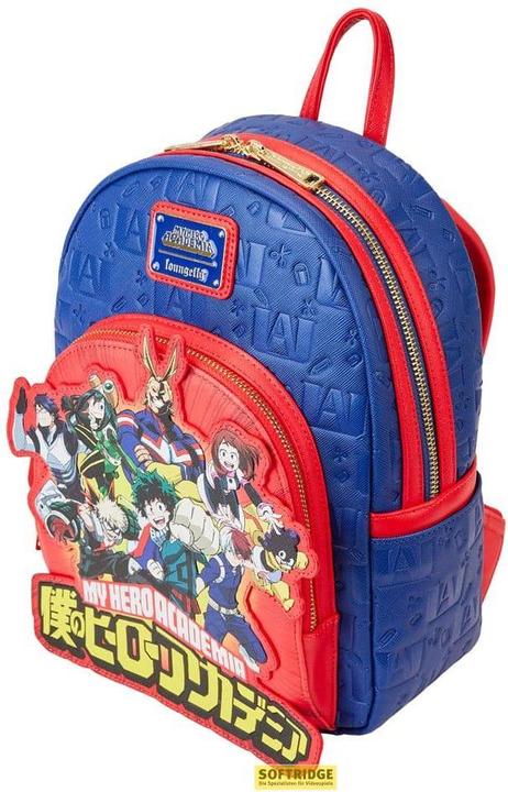 Loungefly My Hero Academia by sac à dos Group Debossed Logo