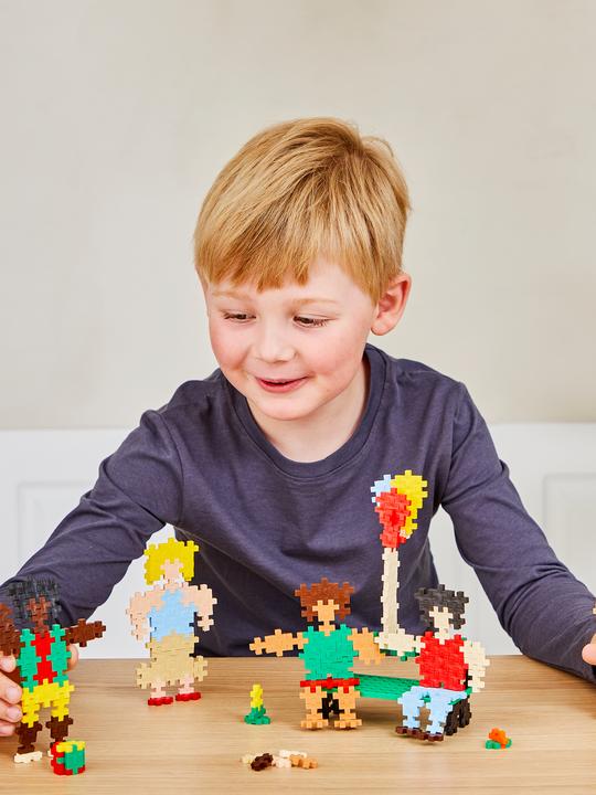 Actual product image Plus-Plus Learn To Build People of the World - (3933)