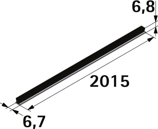 Produktbild Hettich Dichtungsbrste, selbstklebend
