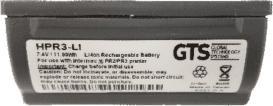 Actual product image Global Technology Systems HX3-LI - Battery - Black - Sanyo - Lithium-Ion (Li-Ion) - 5200 mAh - 3.7 V