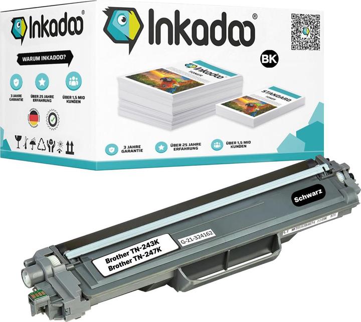 Image du produit Inkadoo Toner compatible pour Brother TN243, TN247 (CF)