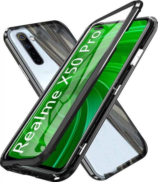 G-Case Realme X50 Pro 5G Aluminium Magnetic Glass Case Hülle (Realme X50 Pro 5G)