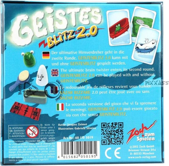 Actual product image Zoch Brainstorm 2.0 (German, French, Italian, English)