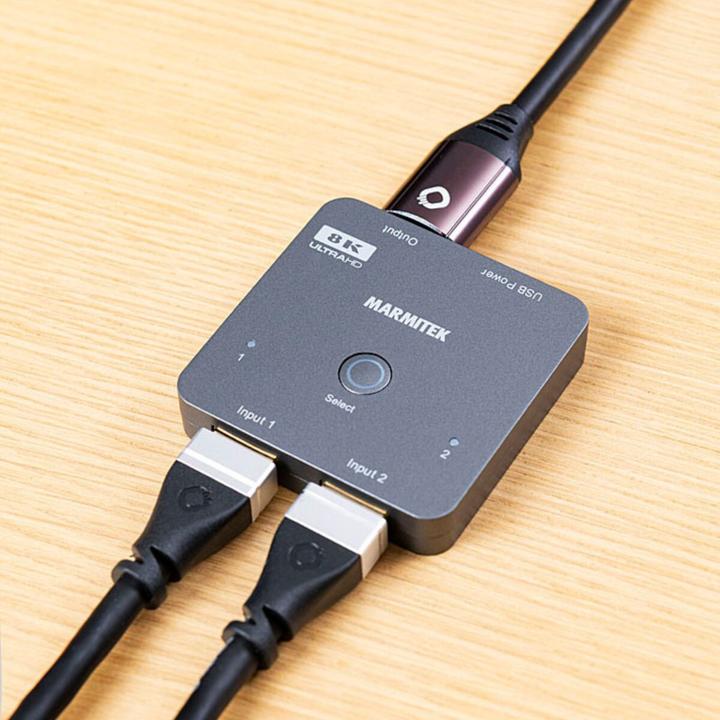 Produktbild Marmitek HDMI-Umschalter Connect 720 – 2/1 (8K/60Hz)