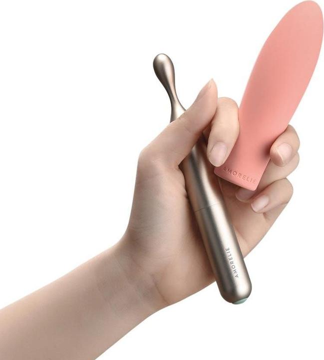 Image du produit Amorelie Bang - Vibromasseur externe - Gold/Peach