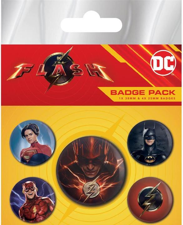 Produktbild The Flash AnsteckerSet Multiverse 5erPack