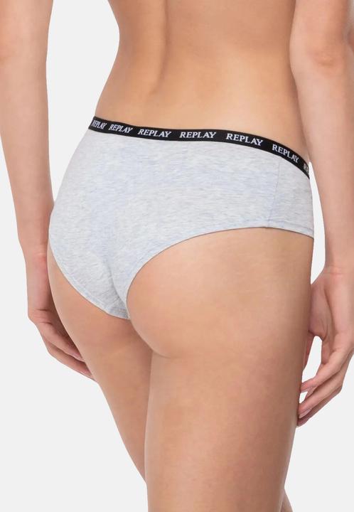 Produktbild Replay Unterhose Damen-Slip mit Logo-Bund 2er Pack (M, 2er Pack)