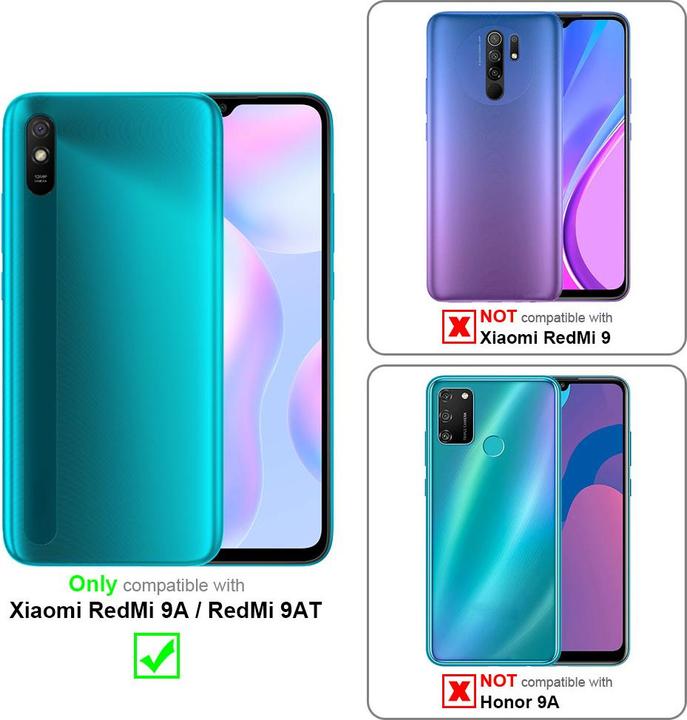 Actual product image Cadorabo Case for Xiaomi RedMi 9A / RedMi 9AT with belt clip (Xiaomi Redmi 9A, Xiaomi Redmi 9AT)
