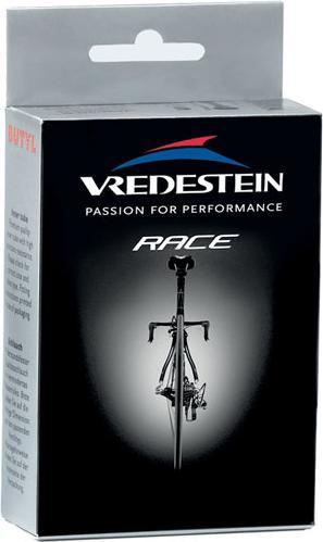 Actual product image Vredestein Race Latex Presta 50 700X20-25C /20/25-622 bicycle tube, black, 28 (Presta (SV), 28", 65 mm)