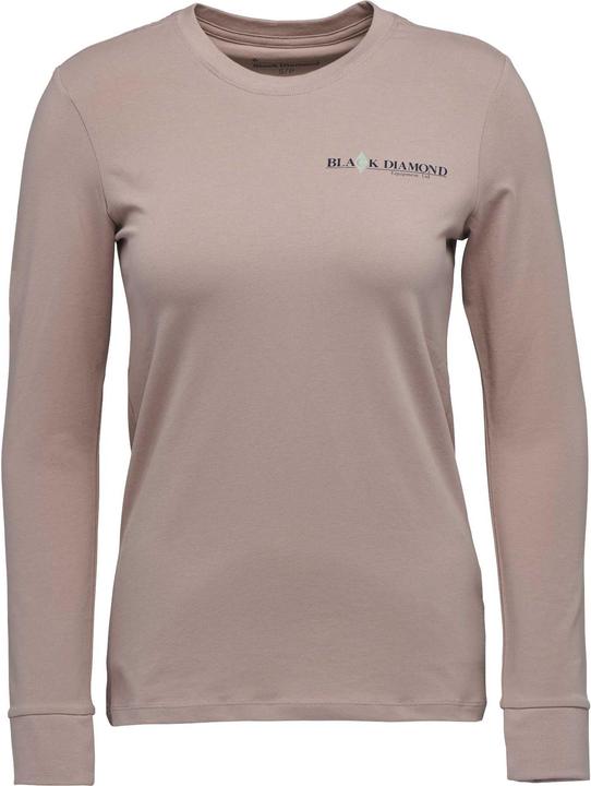 Black Diamond Heritage Wordmark Ls Tee (L)