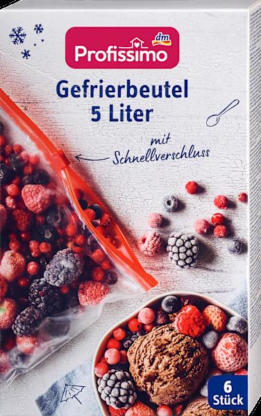 Produktbild dm Profissimo Gefrierbeutel mit Schnellverschluss (6 x)
