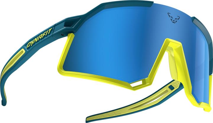 Dynafit Trail Evo Sunglasses (Unisex Sunglasses) - (Yellow, Mallard Blue)