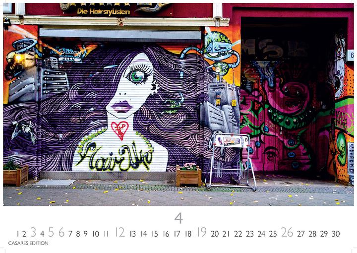 Produktbild Berlin Street Art 2026 L 35x50cm (35 x 50 cm, Deutsch)