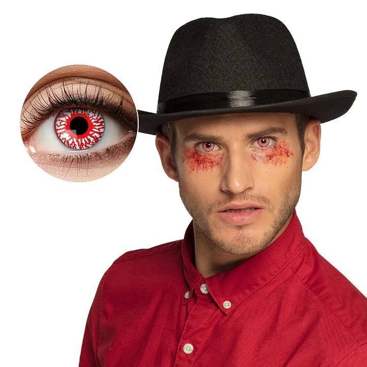 Immagine prodotto Boland 1 Woche Kontaktlinsen Blood Burst 2 Stück