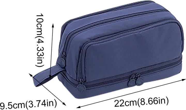 Image du produit Only-Bags.Store Pencil Bag Pen Case grande capacité Easy Handle Storage Pouch pour la papeterie école étudiant