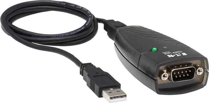 Actual product image Eaton Tripp Lite Series Keyspan High Speed USB to Serial Adapter (DB9F, USB-A, 7.87 cm)