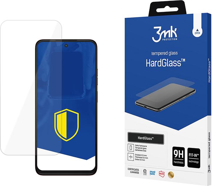 Actual product image 3MK HardGlassâ¢ Tempered Glass for Motorola Moto G35 5G (Motorola Moto G35)