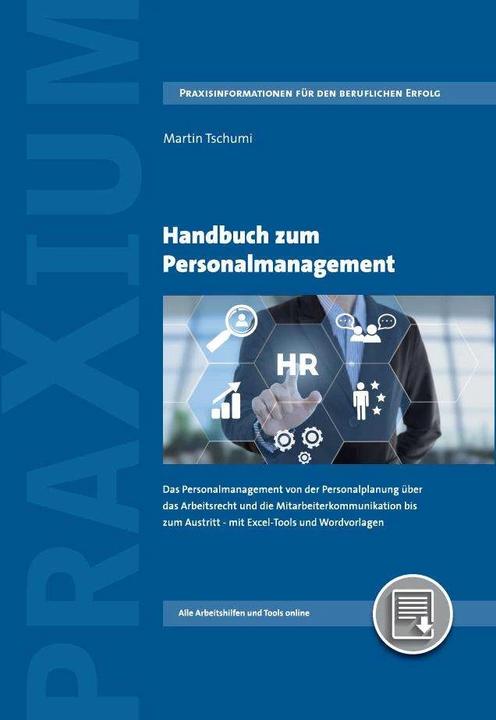 Produktbild Handbuch zum Personalmanagement (Deutsch, Martin Tschumi, 2015)
