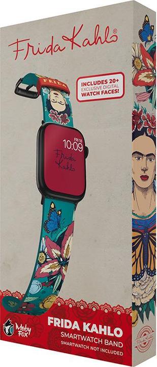 Image du produit Moby Fox Frida Kahlo - Apple Watch Armband 38/40/41/42/44/45/49 mm (Frida Kahlo) (Silicone)