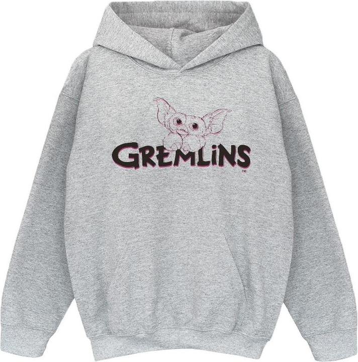 Produktbild Gremlins Logo Line Kapuzenpullover Mädchen (140, 146)