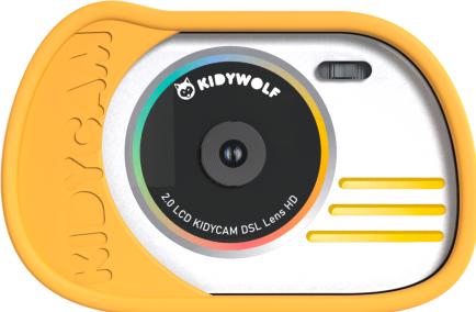 Actual product image Kidywolf Kidy Camera - orange version