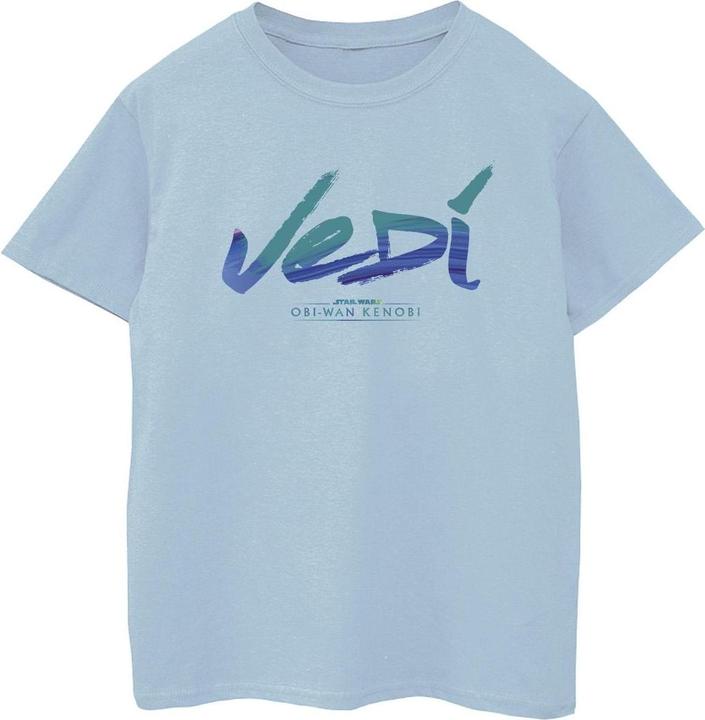 Star Wars ObiWan Kenobi Jedi Painted Font TShirt Jungen
